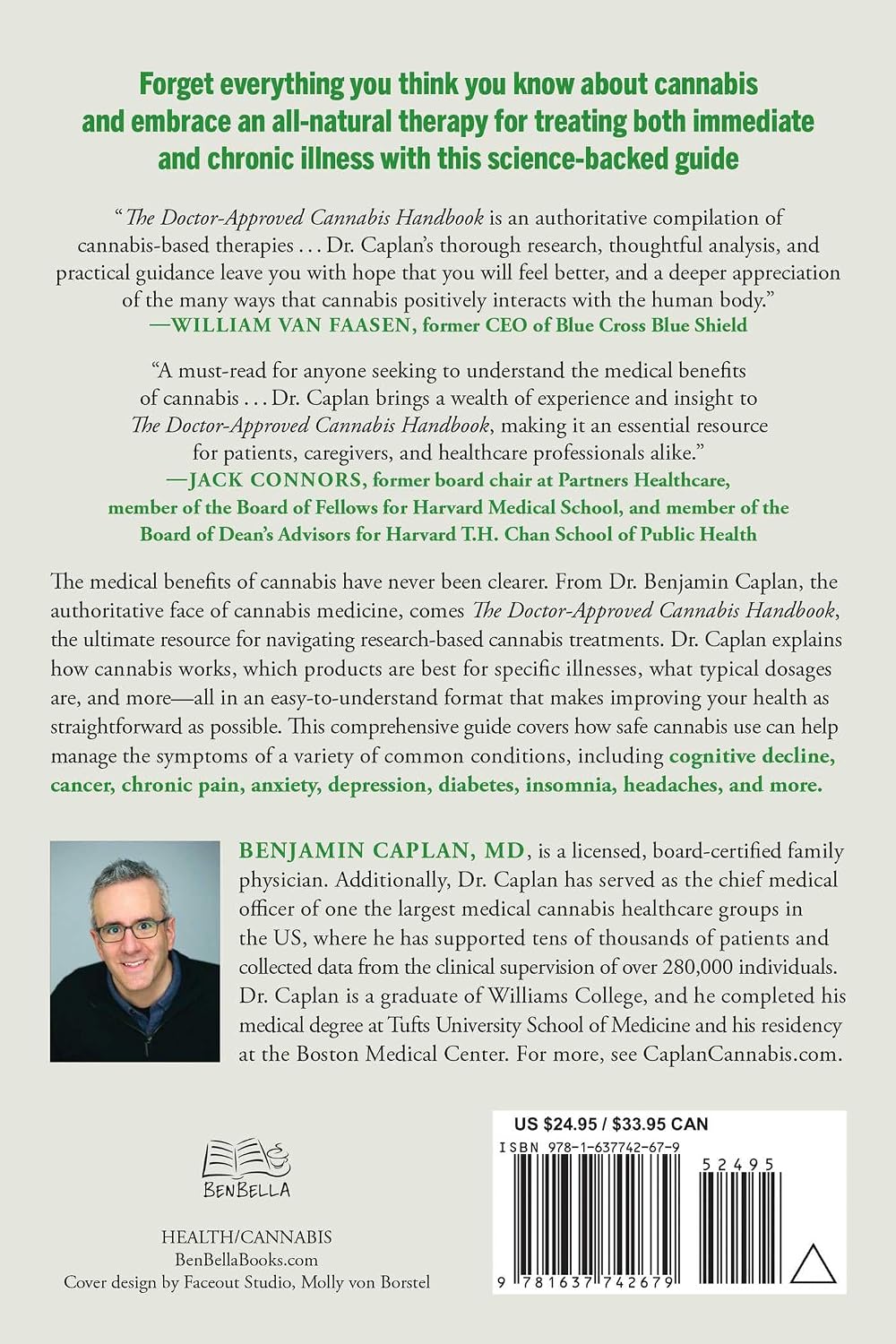 The Doctor-Approved Cannabis Handbook: Reverse Disease, Treat Pain, and Enhance Your Wellness with Medical Marijuana and CBD