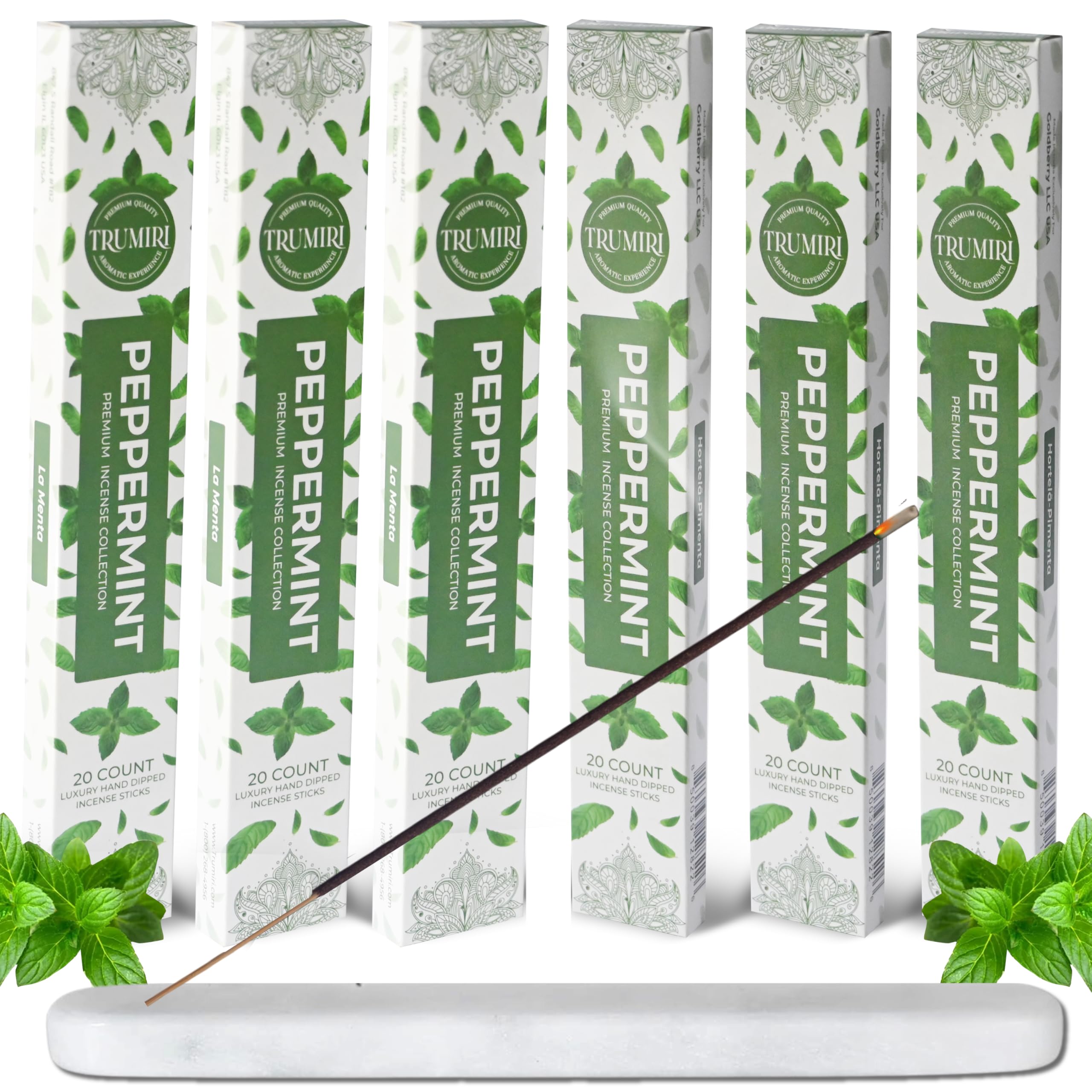 Cannabis Scented Incense Sticks - Total 40 Insence-Sticks - Dual Pack of 20 Insense - Inciensos - Inscents - Natural Non Toxic Ingredients - Incents - Incence - Inscense - Insents