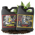 Cronk Nutrients Bonnie and Clyde Autoflower Plant Food - Kit, 500 mL | Liquid Fertilizer for Vegetative, Flowering Stage - Packed with Micronutrients to Support Plant Growth