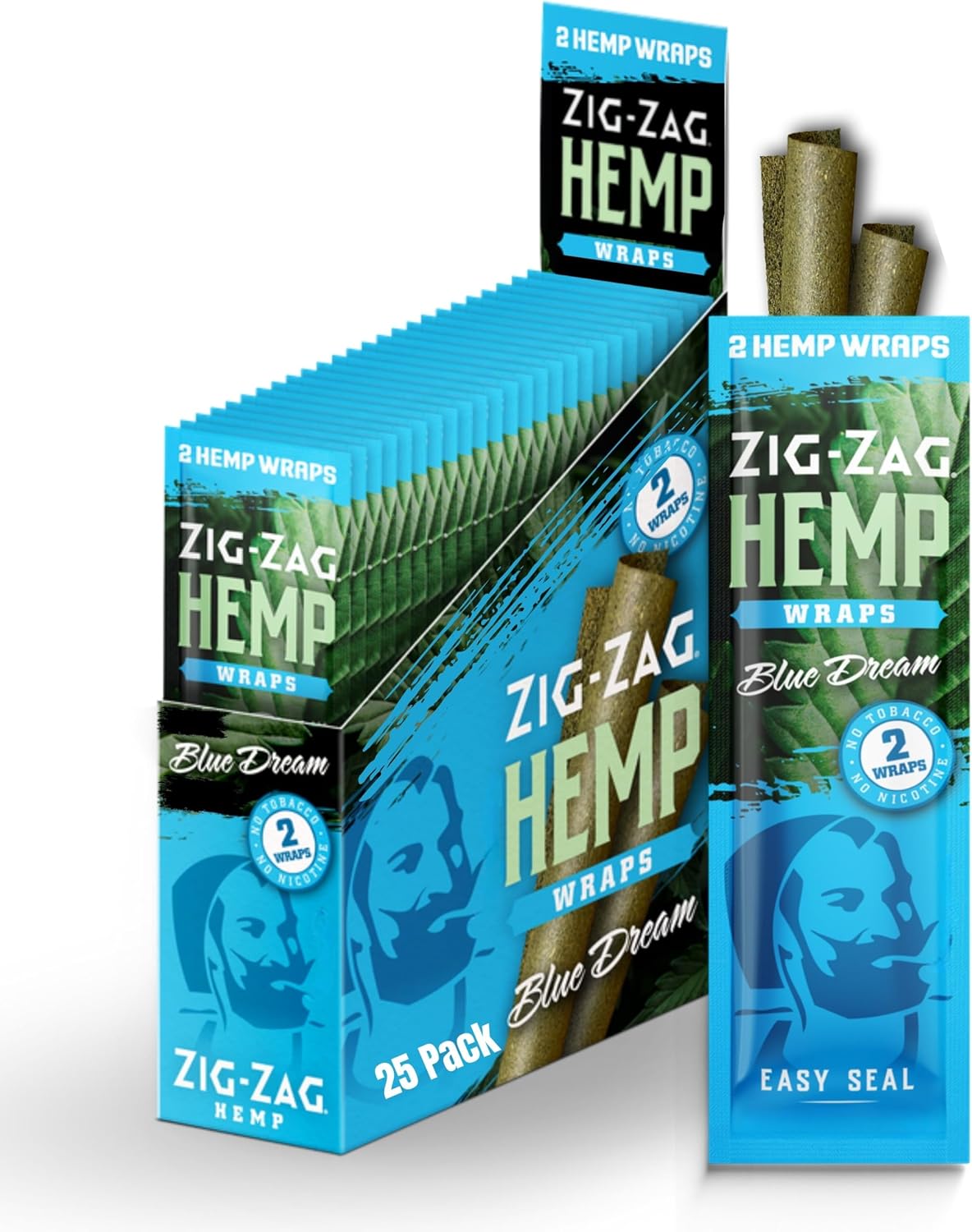ZIG-ZAG Hemp Wraps, Summer Slice, 25-Pack