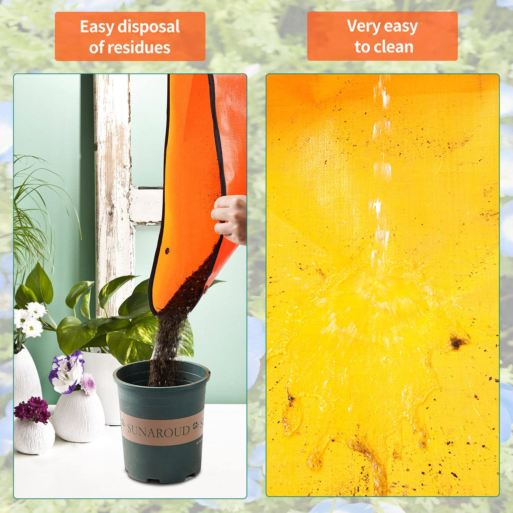 Repotting Mat for Indoor Plant Transplanting Control Mess, 26.8"X26.8" Waterproof Succulent Potting Mat Square Planting Tray Soil Change Mat Gardening Gifts for Plant Lovers