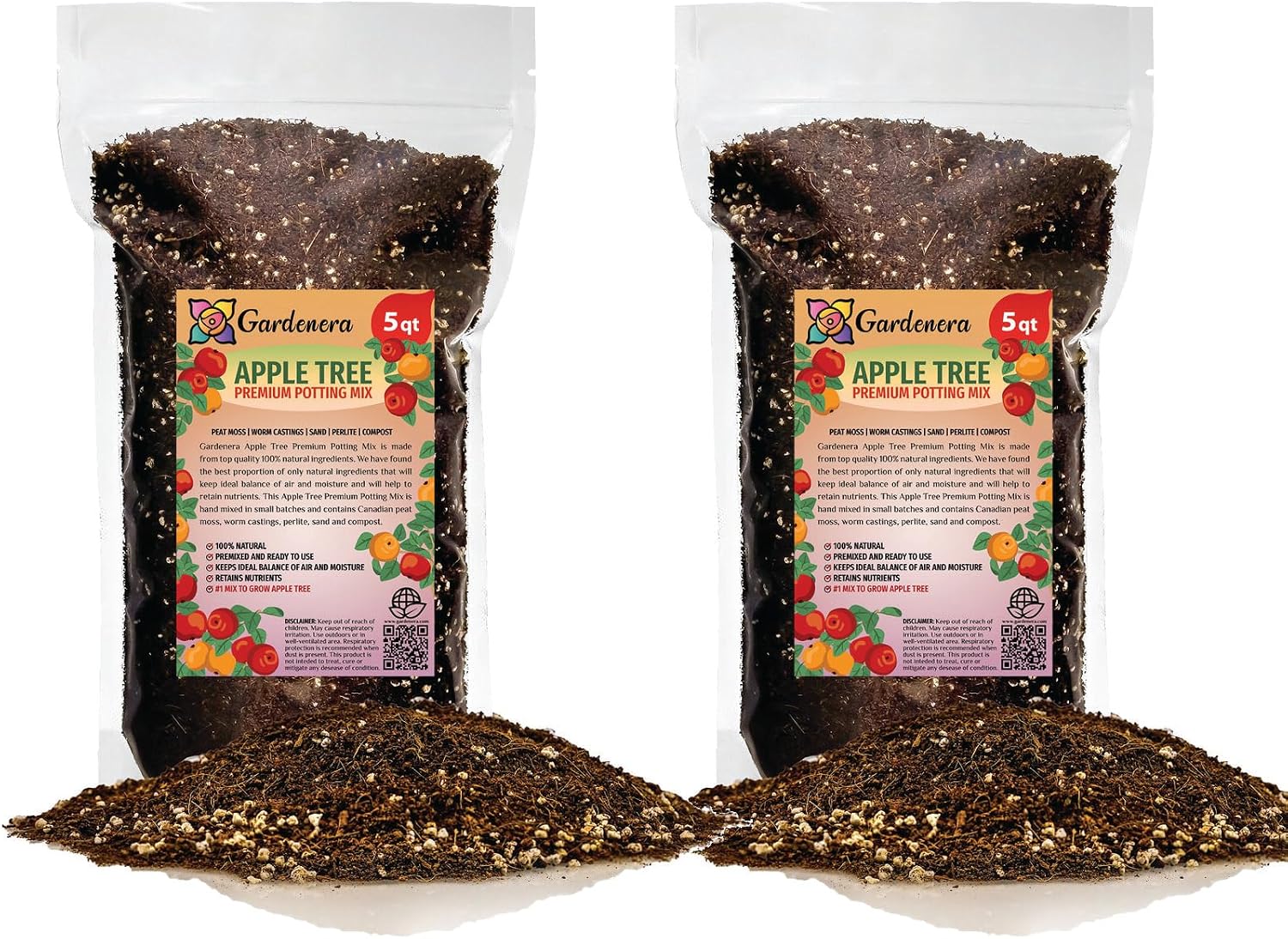 Premium JUST-ADD-Water Potting Soil Mix - Optimal Nutrient-Rich Blend for Thriving and HIGH-Yield Herbal Plants - 3 Quart