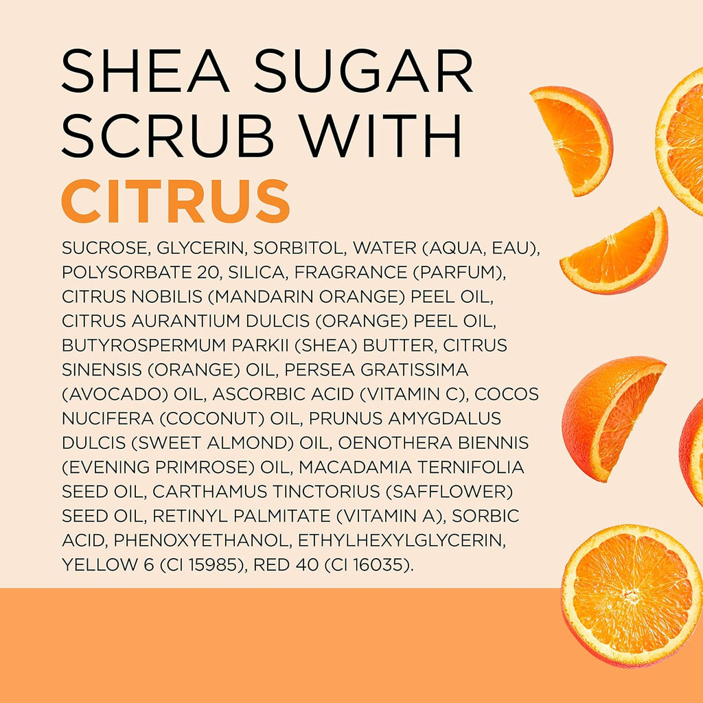 Dr Teal's Shea Sugar Body Scrub, Cannabis Sativa Hemp Seed Oil with Essential Oils, 19 oz (Pack of 3)