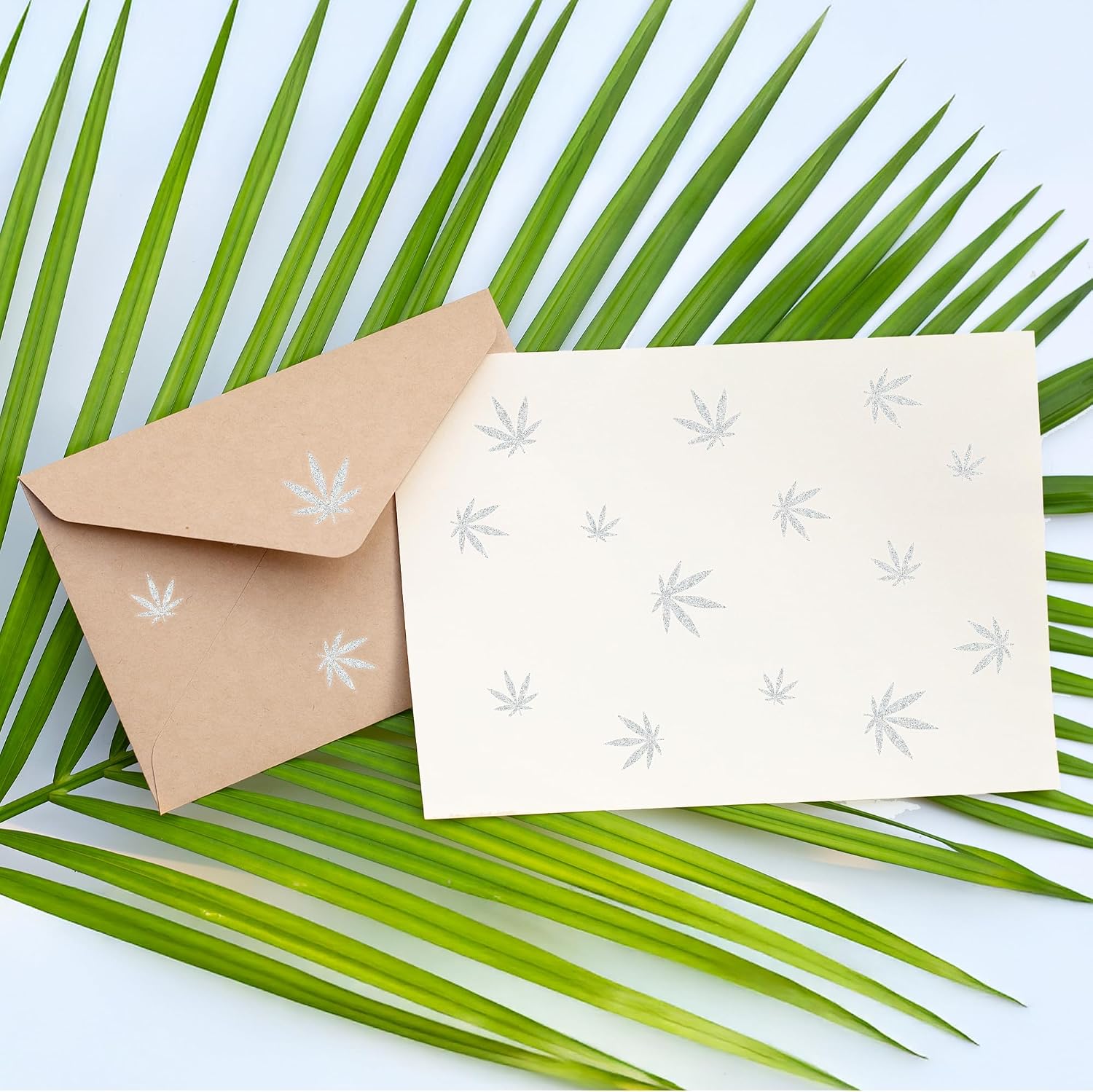 Weed Marijuana Stickers for Adult - 1 Roll 1000pcs Green Weed Decal Decorations, Cute Leaf Vinyl Sticker Label for Laptop Water Bottle Car Luggage Skateboard Party Decor Gift (Green)