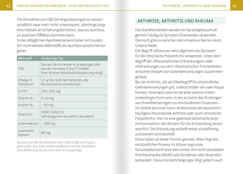 CBD - die wiederentdeckte Naturmedizin. Kompakt-Ratgeber