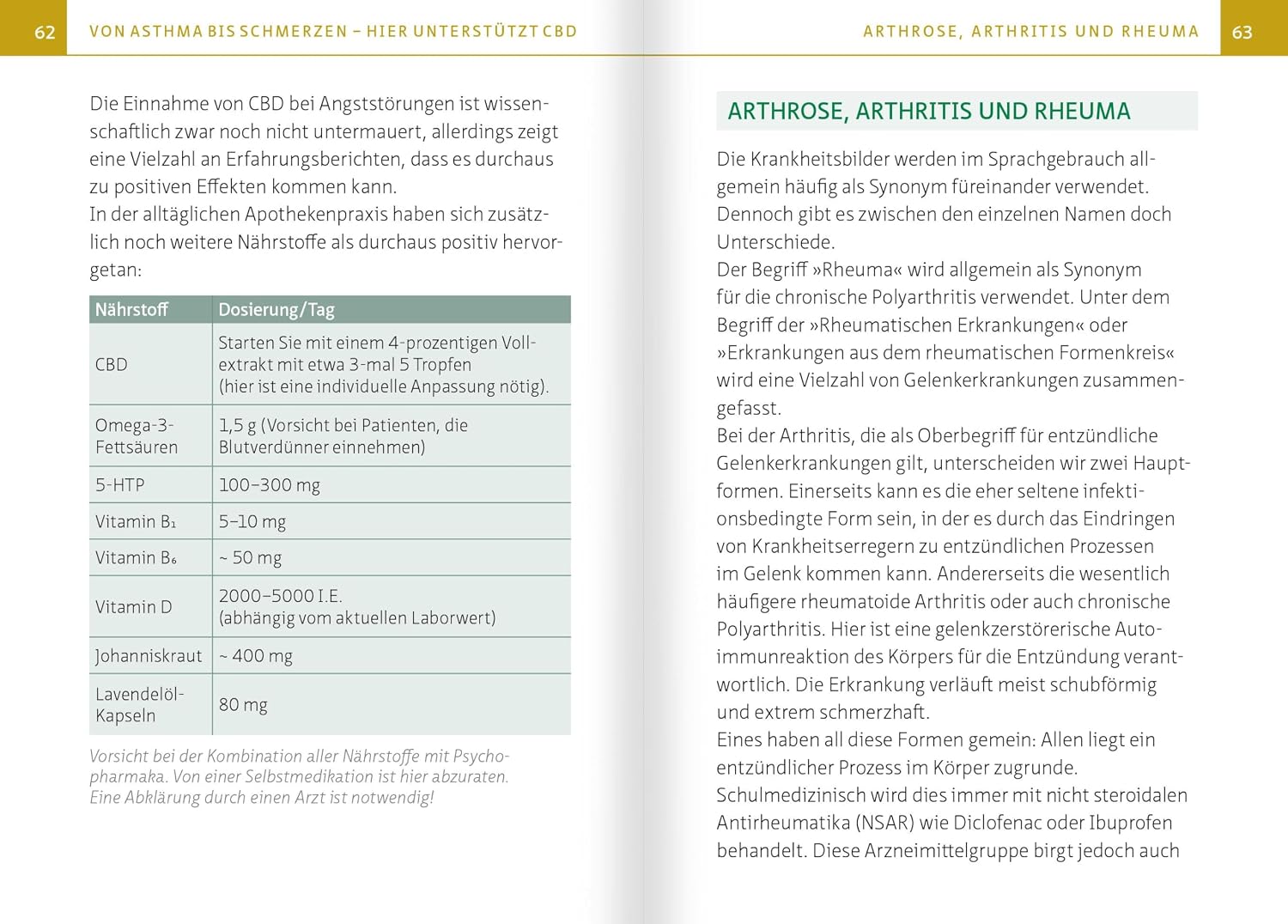 CBD - die wiederentdeckte Naturmedizin. Kompakt-Ratgeber