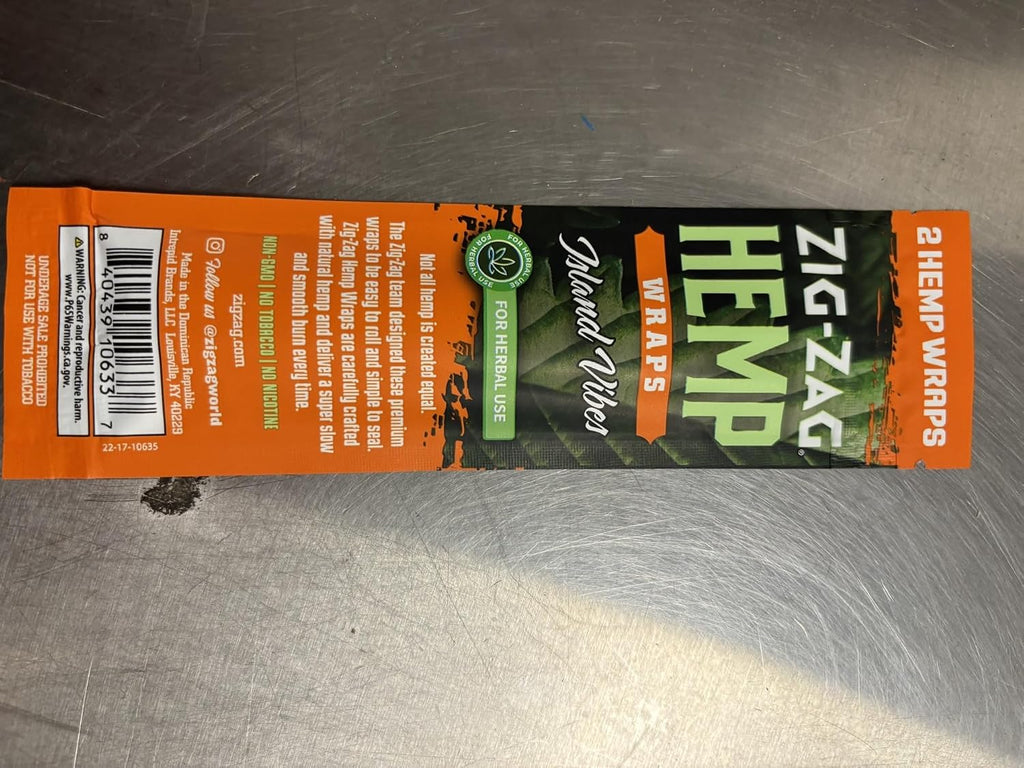 ZIG-ZAG Hemp Wraps, Summer Slice, 25-Pack