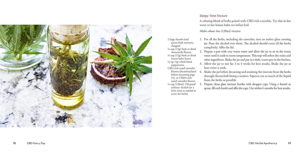 CBD Every Day: How to Make Cannabis-Infused Massage Oils, Bath Bombs, Salves, Herbal Remedies, and Edibles