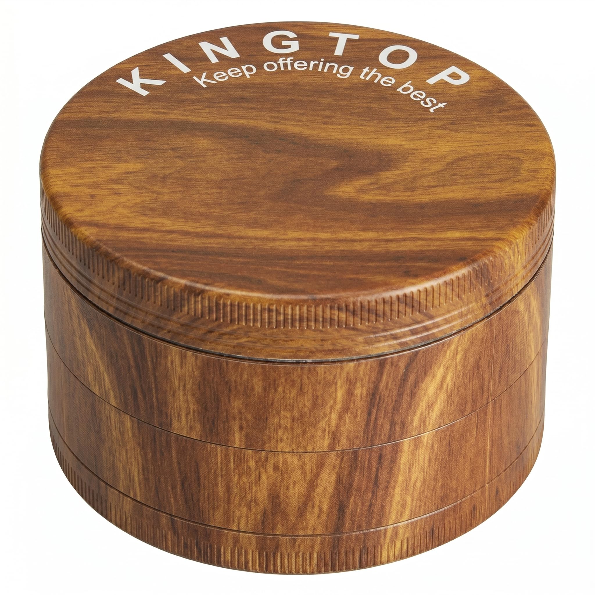 KINGTOP 3 Inch Large Grinder, Zinc Alloy Mills (Colorful)