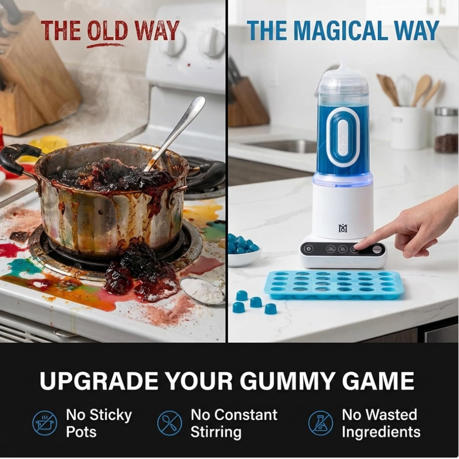 Magical Butter Gummy Making Bundle | No-Stick Candy Making Kit