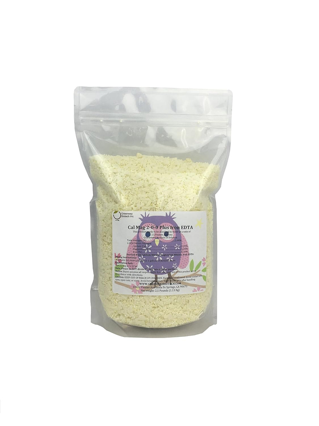 Cal Mag Plus Concentrate Cal Mag Plus Solution "Greenway Biotech Brand" 2.5 Pounds = 1 Gallon
