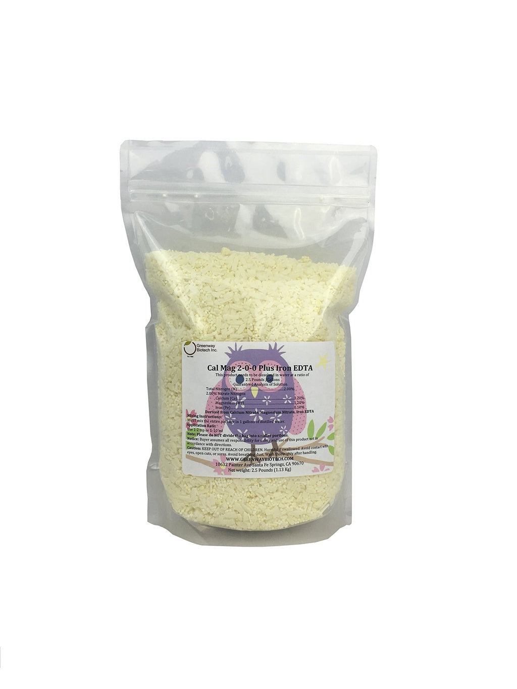 Cal Mag Plus Concentrate Cal Mag Plus Solution "Greenway Biotech Brand" 2.5 Pounds = 1 Gallon