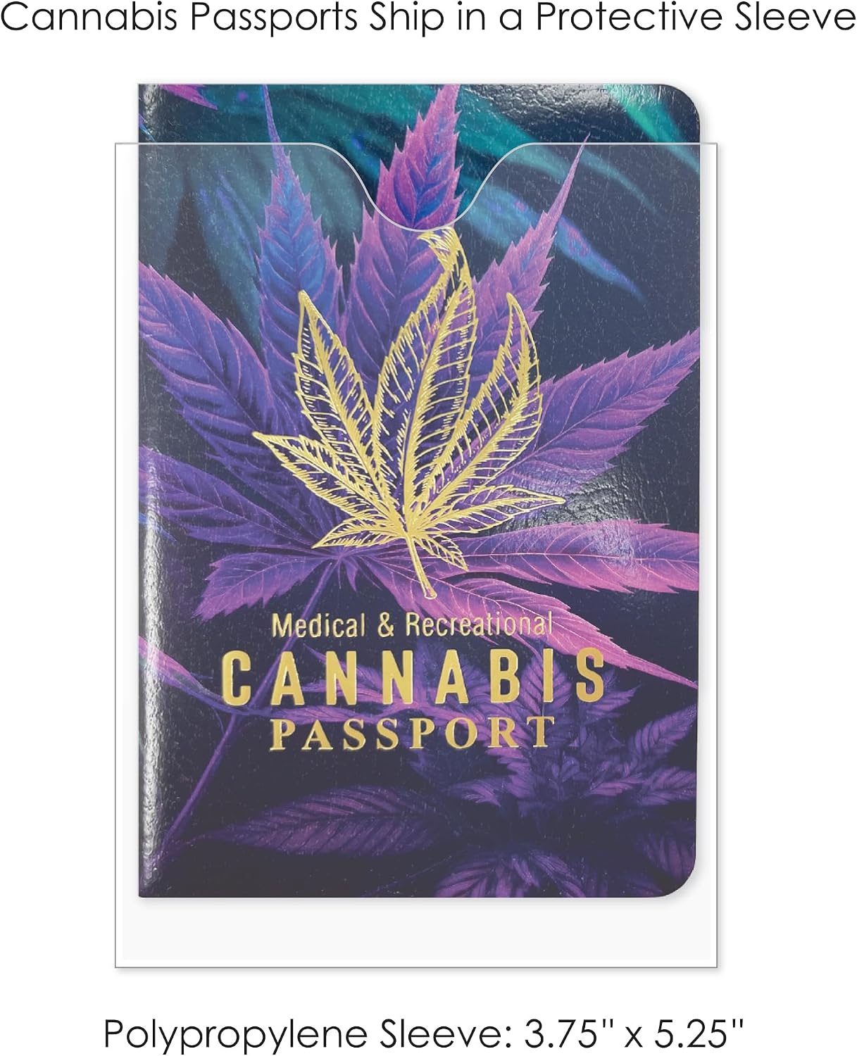 Medical & Recreational Cannabis Passport: Marijuana Log Book & Cannabis Tracking Journal - A Great Gift For Marijuana Patients & Recreational Cannabis Enthusiasts