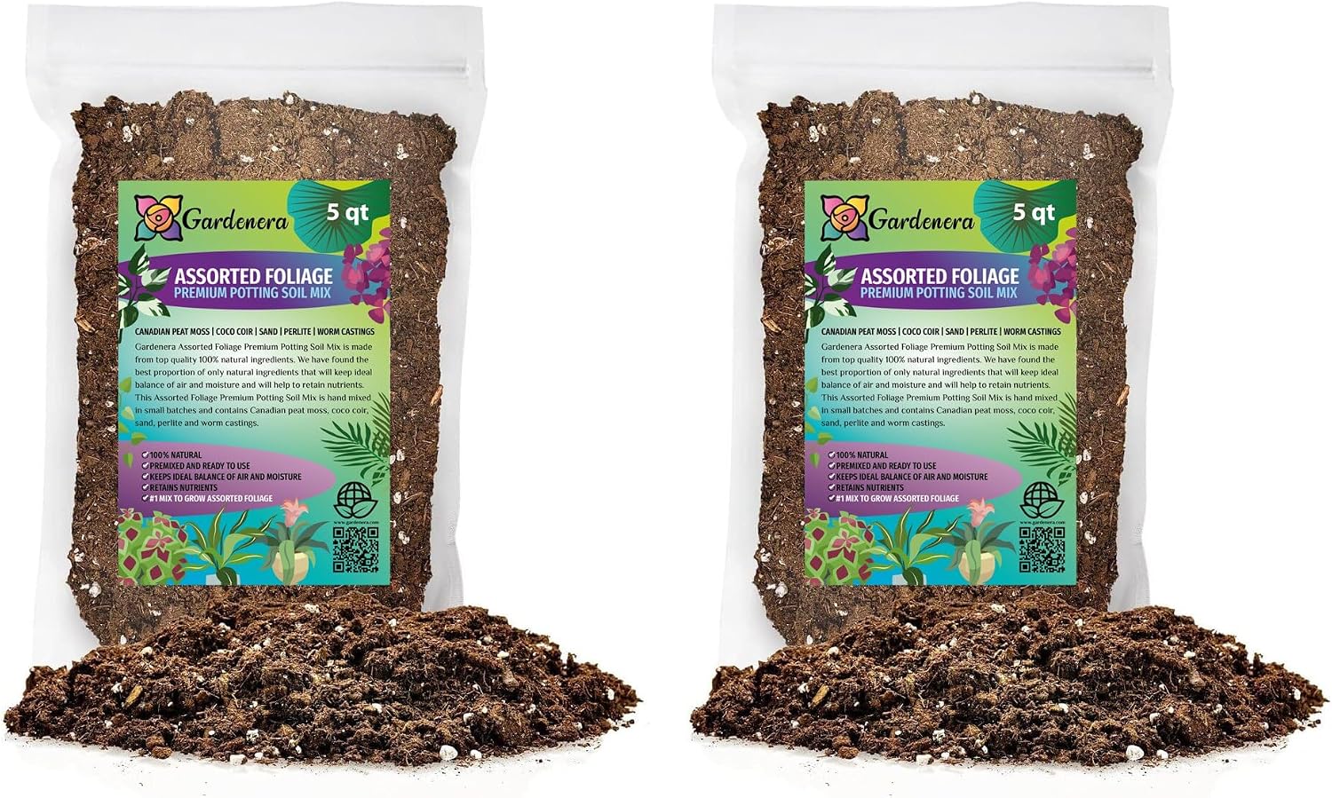Premium JUST-ADD-Water Potting Soil Mix - Optimal Nutrient-Rich Blend for Thriving and HIGH-Yield Herbal Plants - 3 Quart
