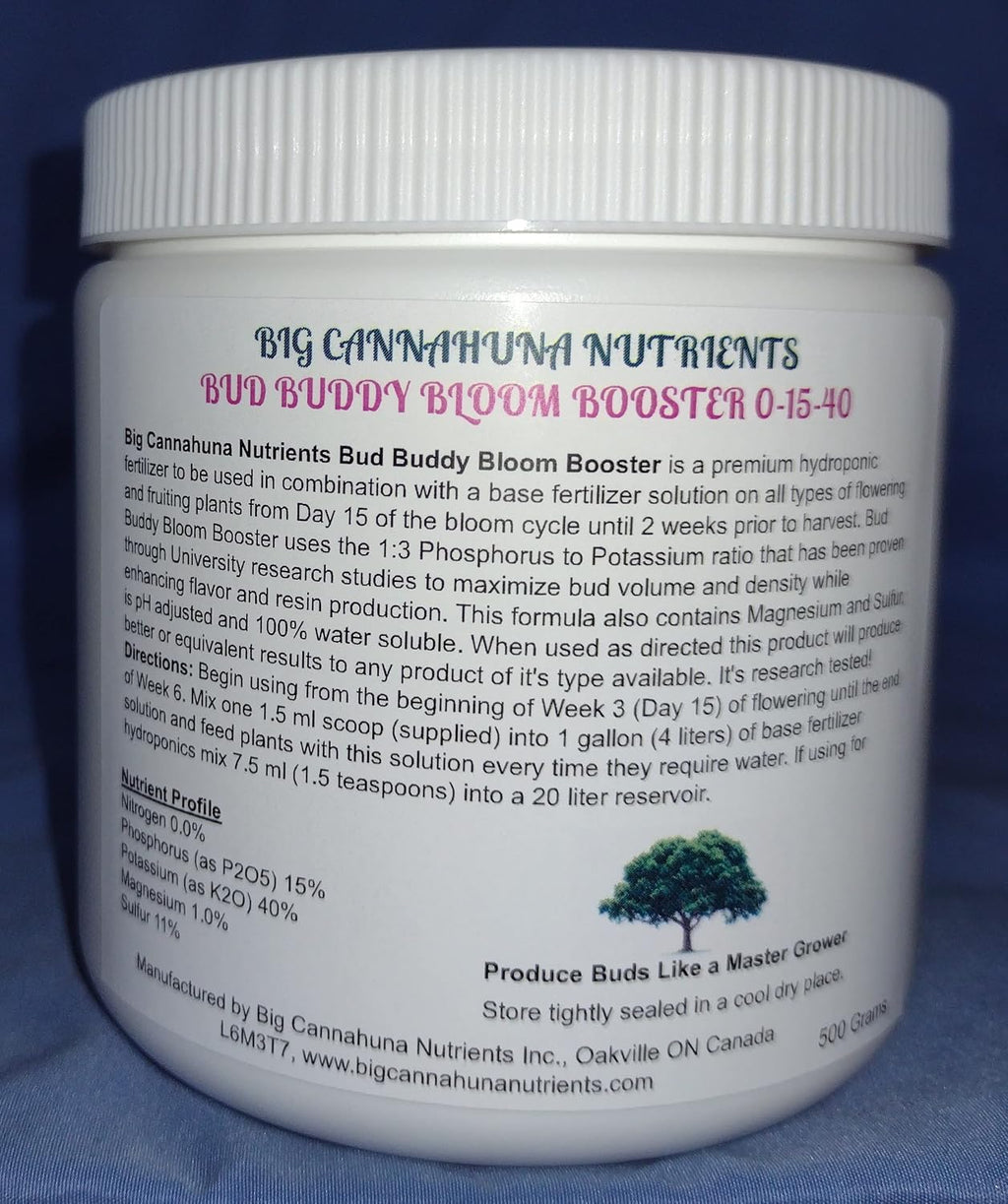 Bud Buddy Bloom Booster 250 Gram
