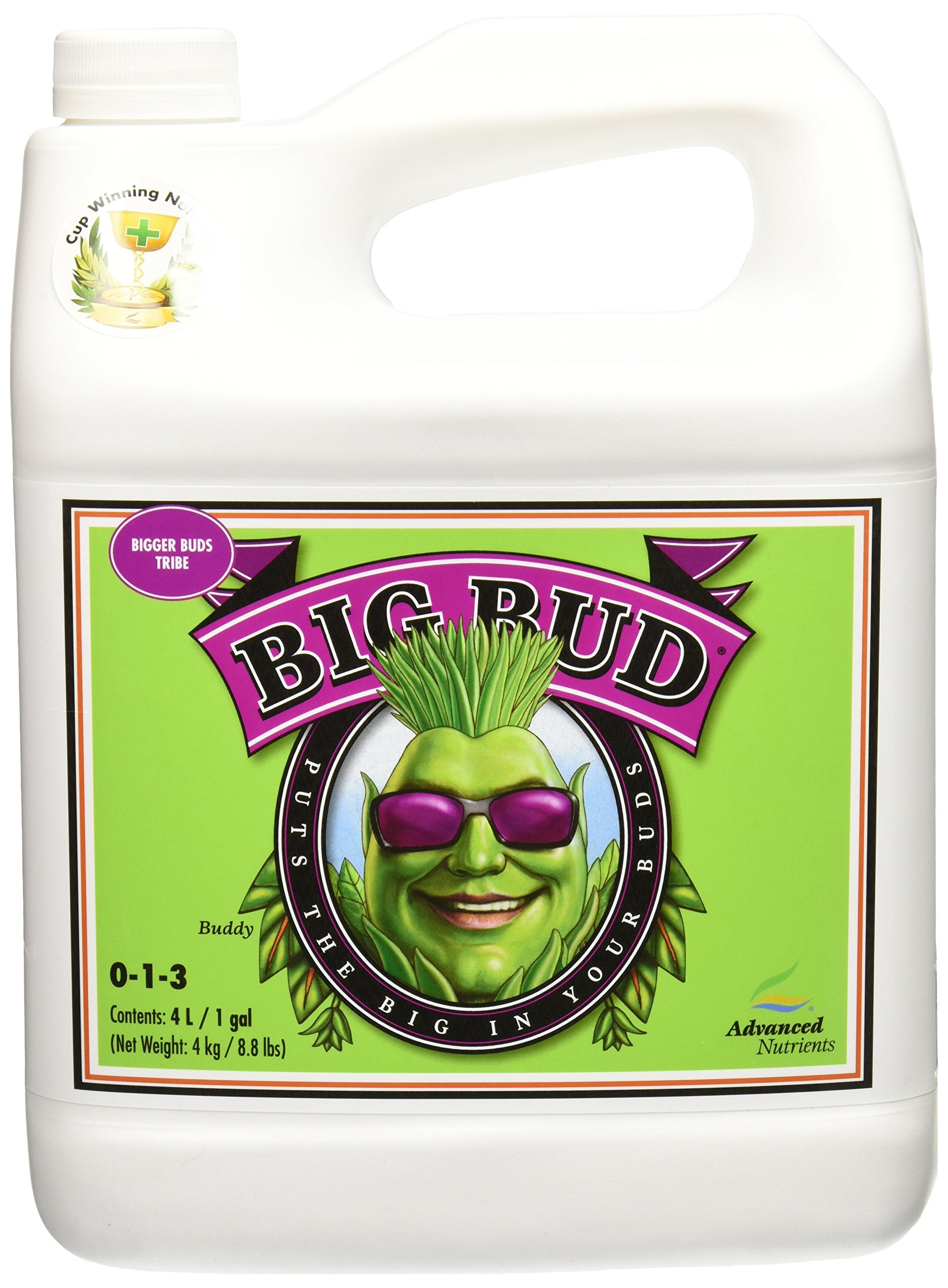 Advanced Nutrients GL525050-12 Big Bud Liquid Fertilizer, 250 mL, Brown/A