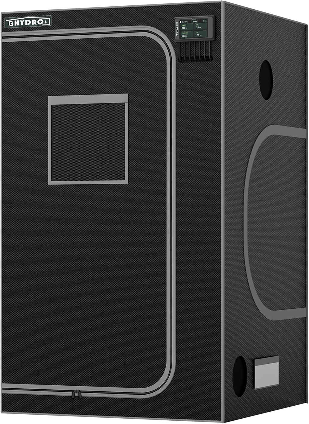 Grow Tent 4x4, 1680D Oxford Canvas 48" x 48" x 80", Lightproof Reflective Mylar for Indoor Plant Growing