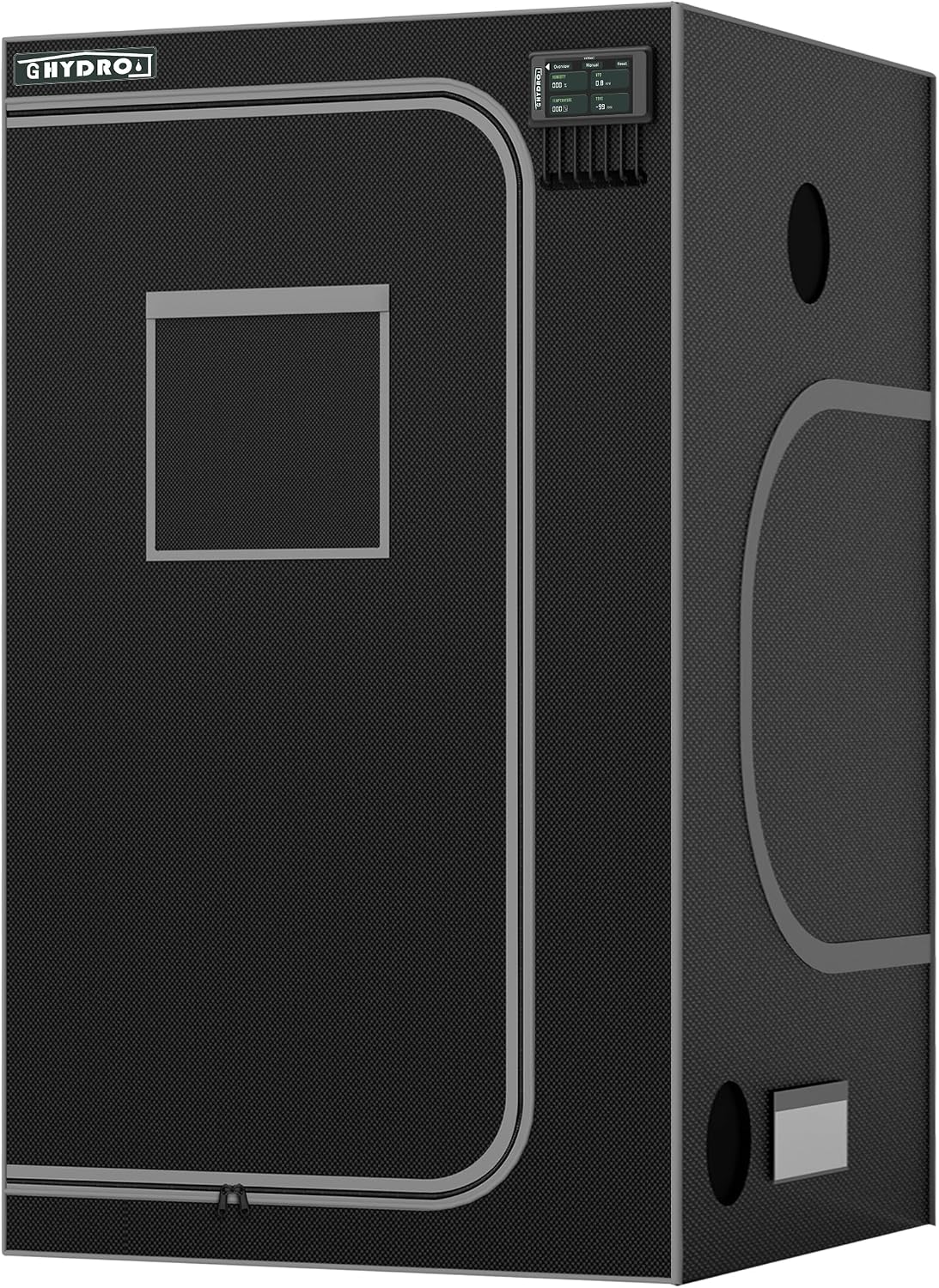Grow Tent 4x4, 1680D Oxford Canvas 48" x 48" x 80", Lightproof Reflective Mylar for Indoor Plant Growing