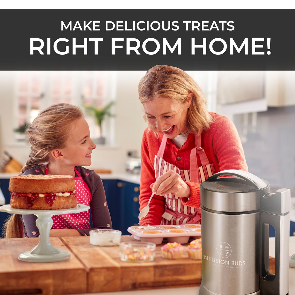 2-in-1 Herb Decarboxylator and Infuser, Oil Infuser & Butter Maker Machine | Magically Decarb Herbs, Infuse Butter Oil and Tinctures, - Complete Kit with Recipe Book & All Accessories, 3 Cups Capacity