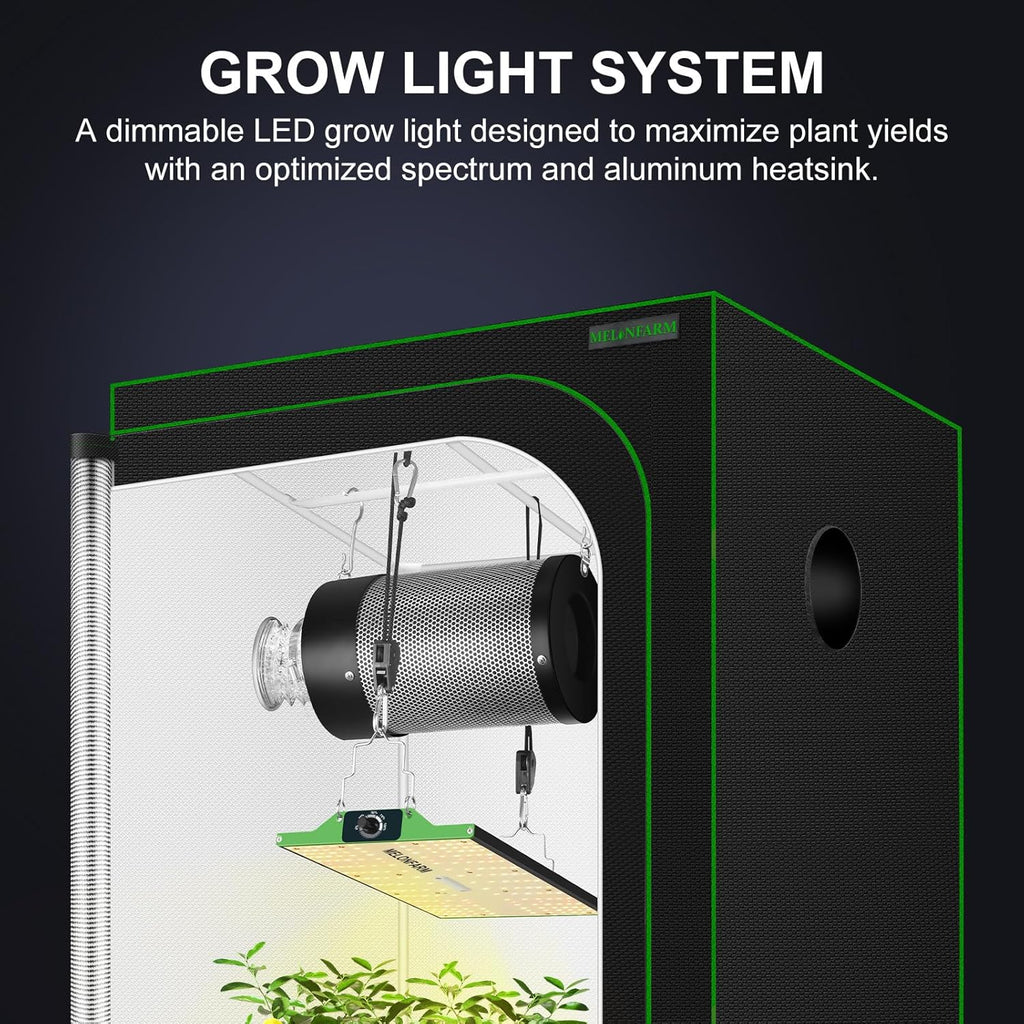 70W Led Grow Light,Meet the Spectral Requirements for Plant Growth,hangable Grow Light for a Variety of Indoor Growing scenarios