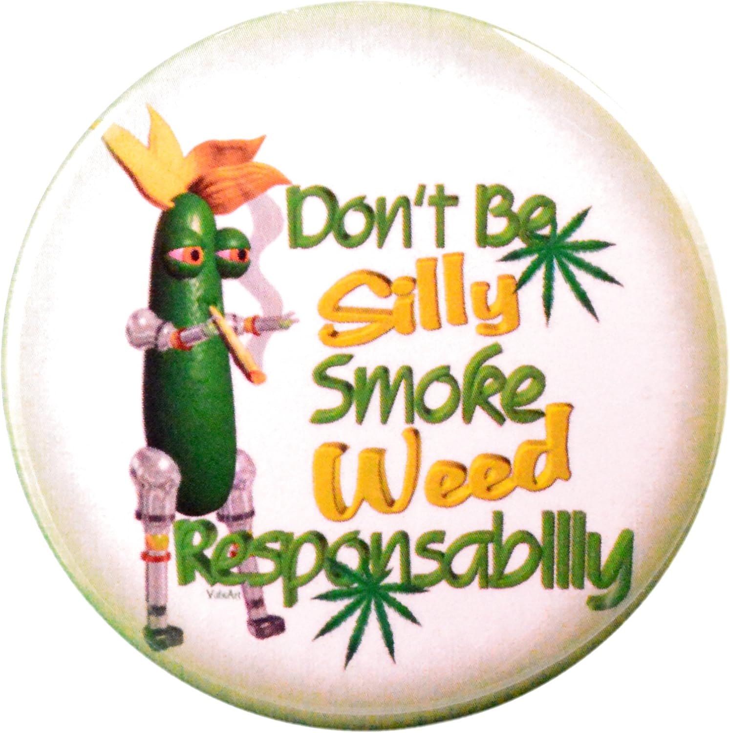 Pack-12 Medical Cannabis Magnets Classic Bundle # 2, 2.25" Diameter