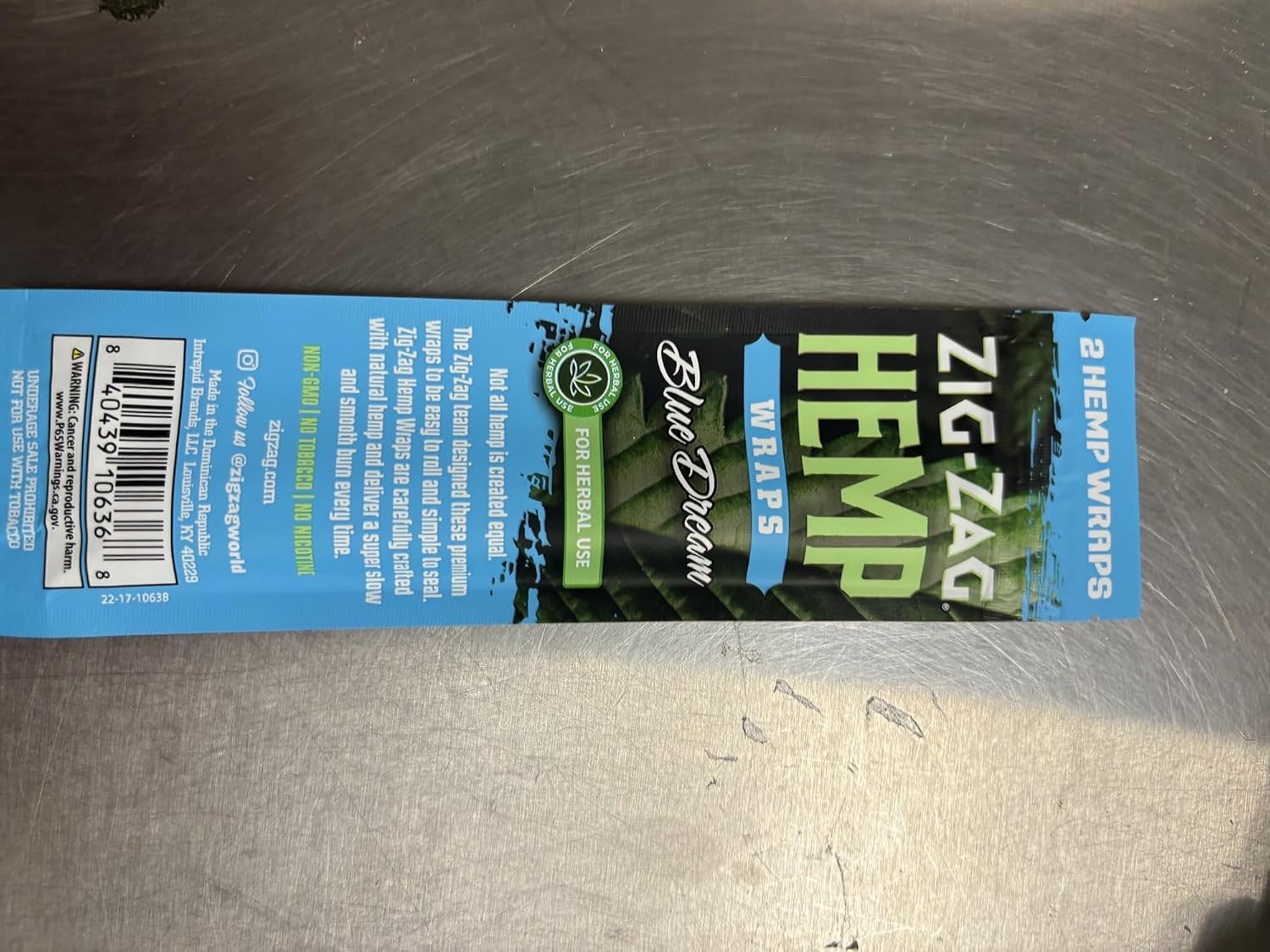 ZIG-ZAG Hemp Wraps, Summer Slice, 25-Pack