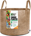 Smart Pots 15-Gallon Smart Pot Soft-Sided Container, Tan with Strap Handles