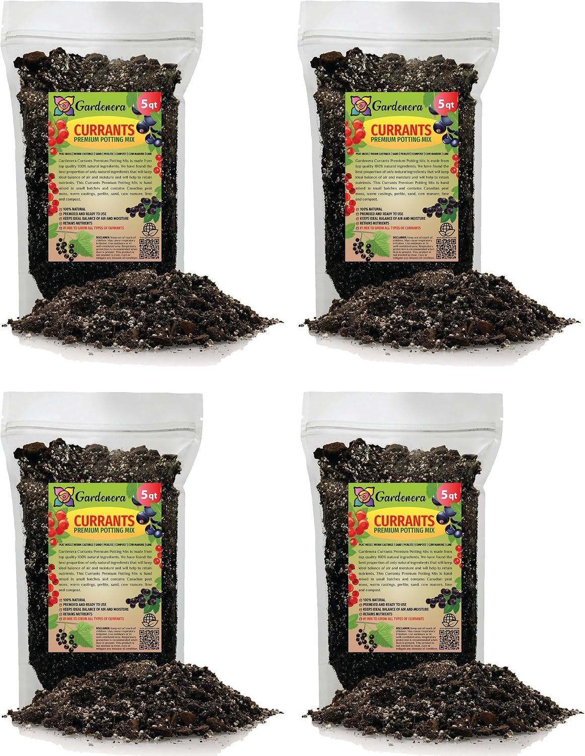 Premium JUST-ADD-Water Potting Soil Mix - Optimal Nutrient-Rich Blend for Thriving and HIGH-Yield Herbal Plants - 3 Quart