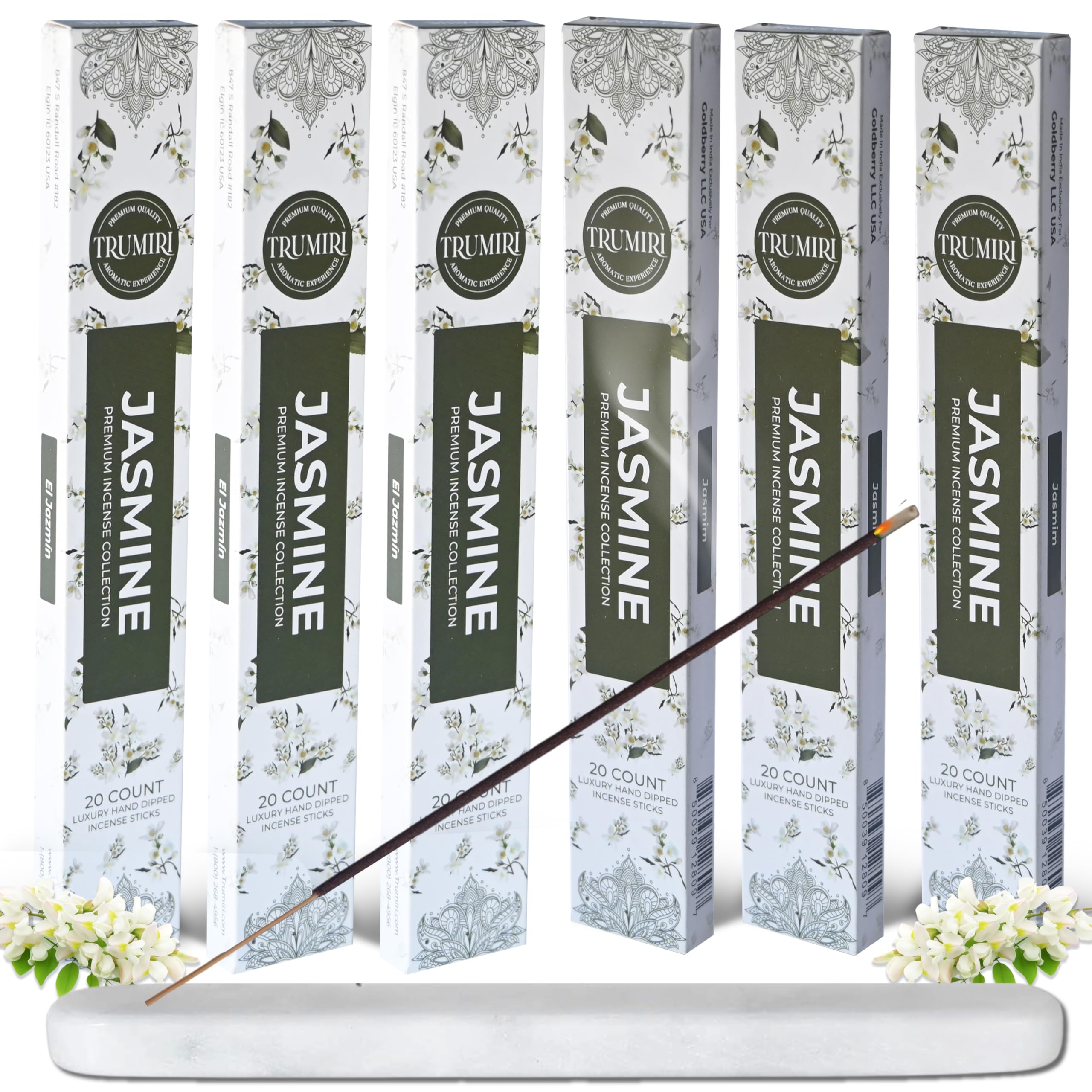 Cannabis Scented Incense Sticks - Total 40 Insence-Sticks - Dual Pack of 20 Insense - Inciensos - Inscents - Natural Non Toxic Ingredients - Incents - Incence - Inscense - Insents