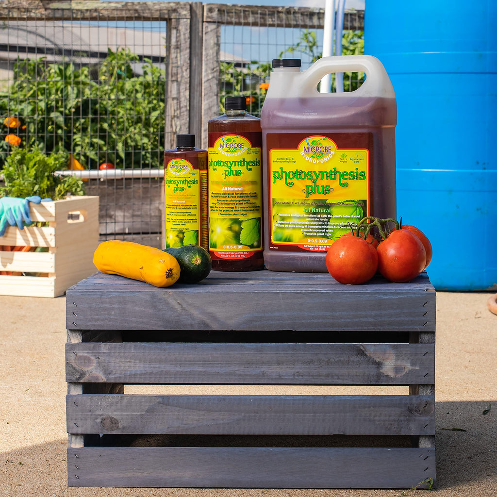 Microbe Life Hydroponics Premium Photosynthesis Plus to Grow Fruits, Vegetables, and Herbs, The Best Professional Big Bud Grow, Use with Any Feeding Systems Including Hydroponics or Soil, 16 Ounces