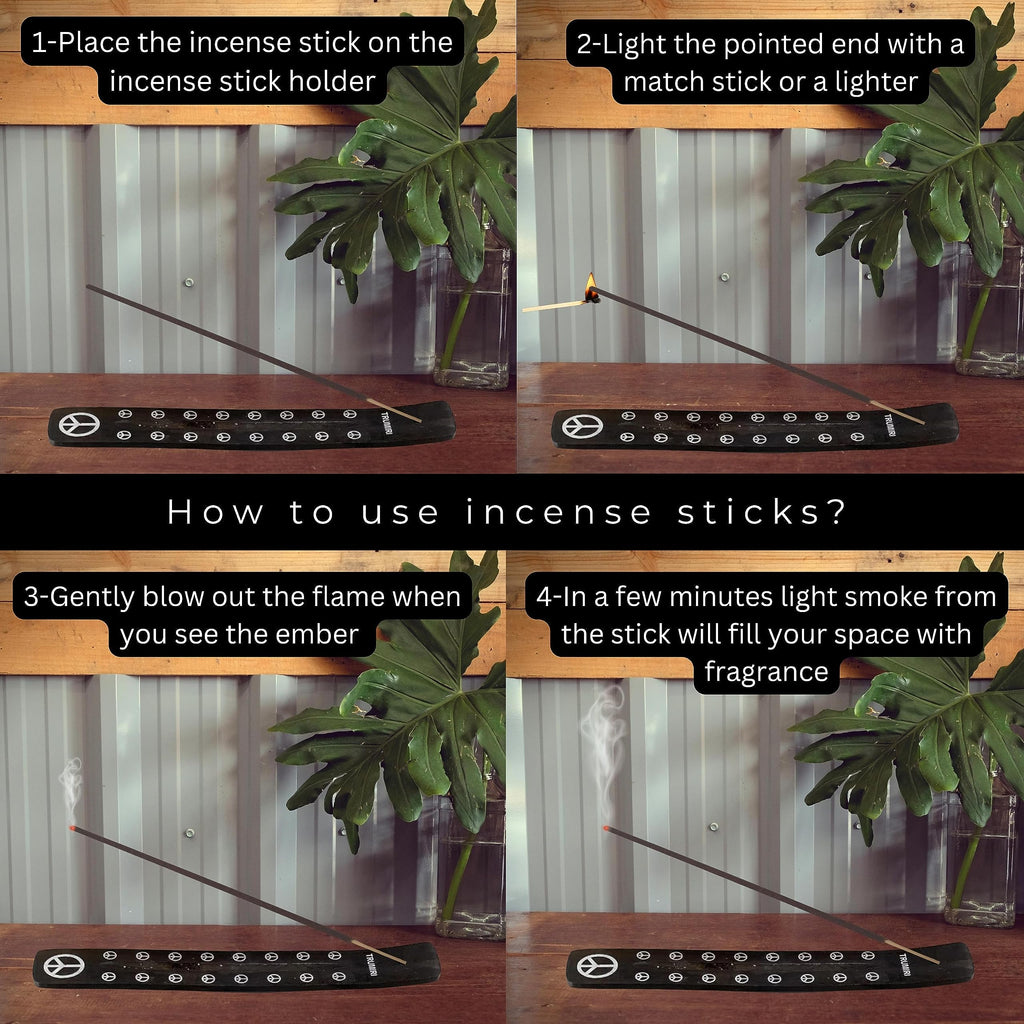 Cannabis Scented Incense Sticks - Total 40 Insence-Sticks - Dual Pack of 20 Insense - Inciensos - Inscents - Natural Non Toxic Ingredients - Incents - Incence - Inscense - Insents