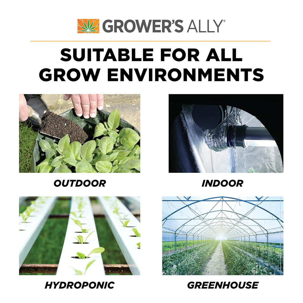 Grower's Ally Fungicide Concentrate for Plants, 8 Oz, Makes 5 Gallons