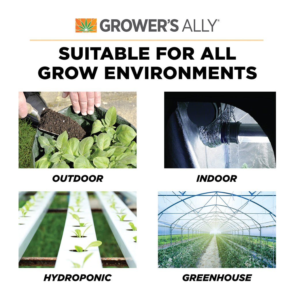 Grower's Ally Fungicide Concentrate for Plants, 8 Oz, Makes 5 Gallons