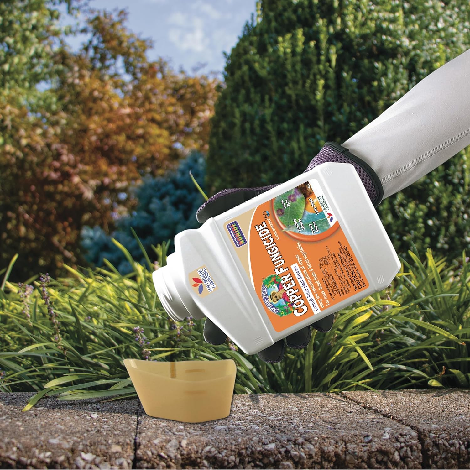 Bonide Captain Jack Copper Fungicide 16 oz Concentrated Plant Disease Control Solution for Organic Gardening | Plant Disease Control Solution, For Organic Gardening