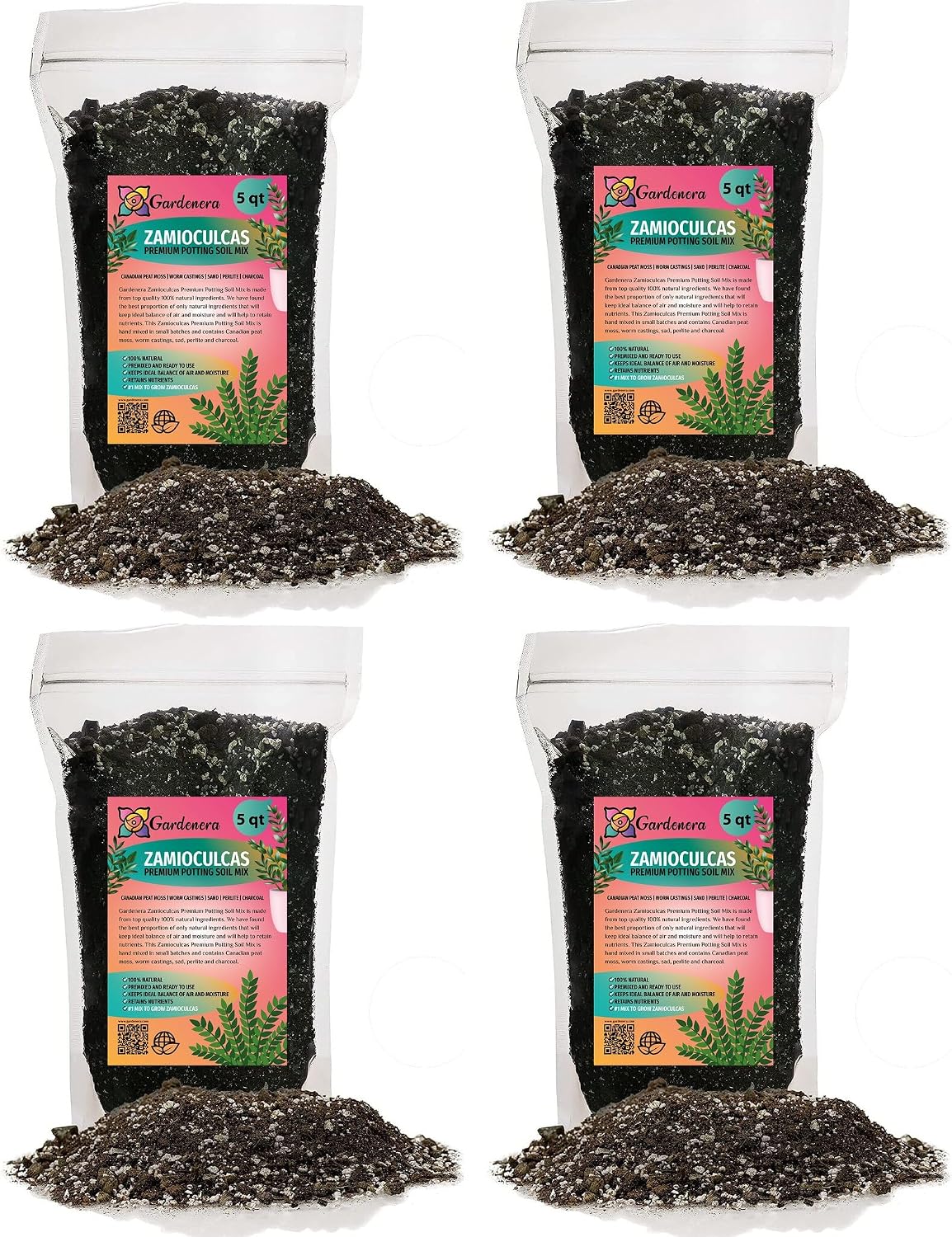 Premium JUST-ADD-Water Potting Soil Mix - Optimal Nutrient-Rich Blend for Thriving and HIGH-Yield Herbal Plants - 3 Quart