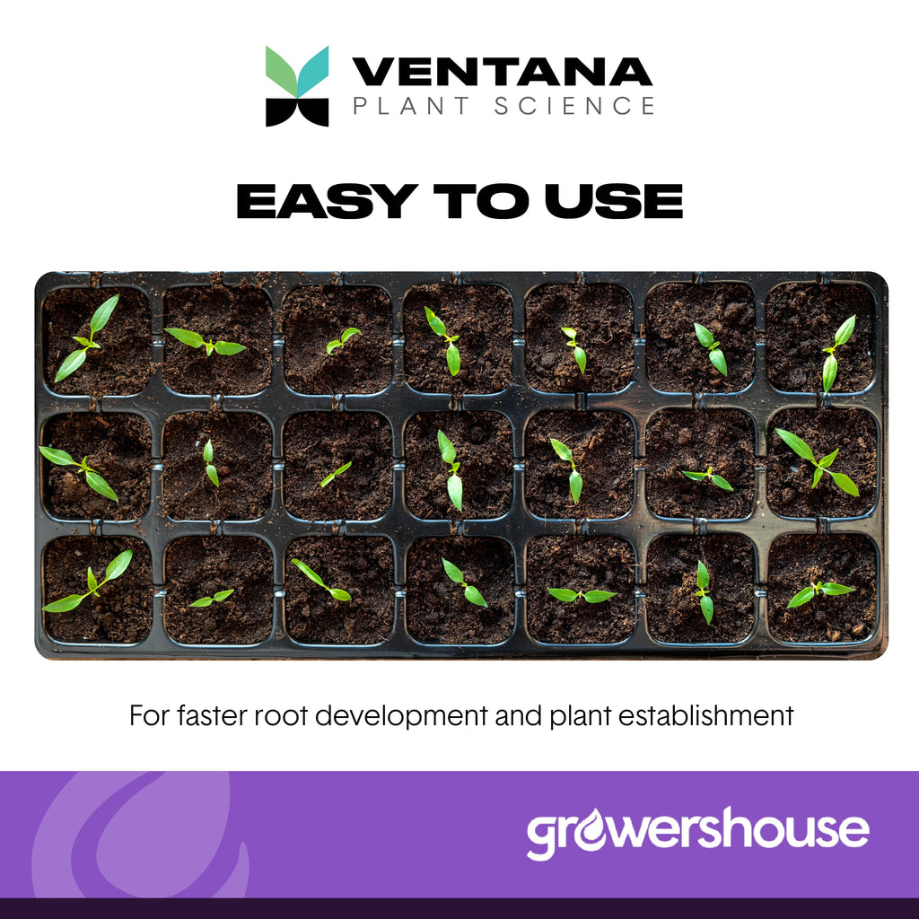 VPS OrganiPlug Hydroponic Seed Starter Plugs, 100 Pack, Rapid Root Planting Pods for Seedling, Clone, Cutting, Promotes Plant, Flower, Vegetable Growth w/Organic Soil Ingredients, Fits Standard Tray