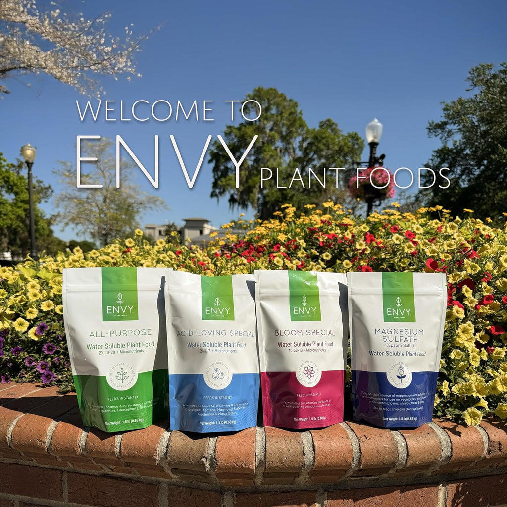 ENVY CalMag+ (4-0-0) Professional Grade Calcium, Magnesium and Iron Liquid Plant Food Supplement for Hydroponics & Soil (Quart)
