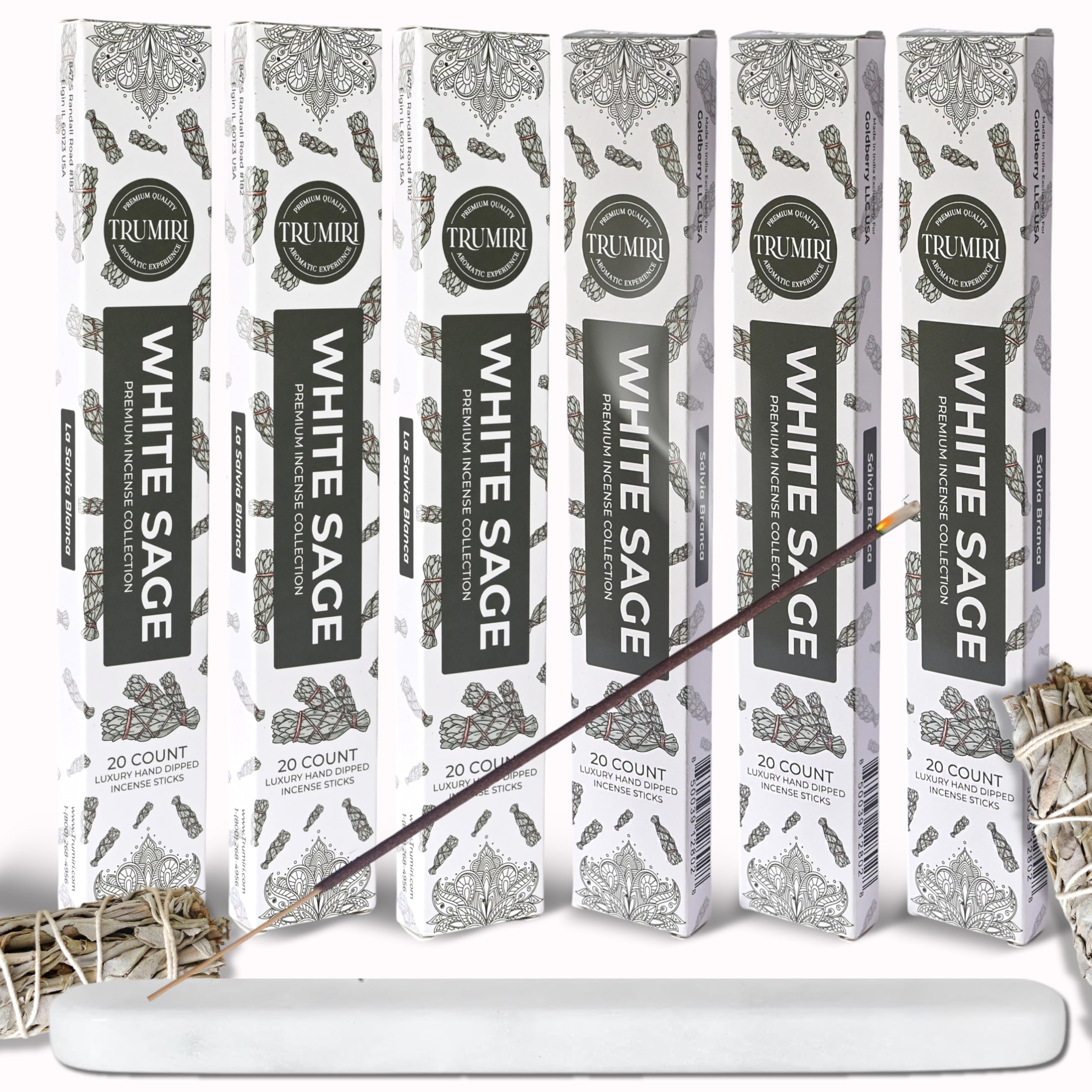 Cannabis Scented Incense Sticks - Total 40 Insence-Sticks - Dual Pack of 20 Insense - Inciensos - Inscents - Natural Non Toxic Ingredients - Incents - Incence - Inscense - Insents