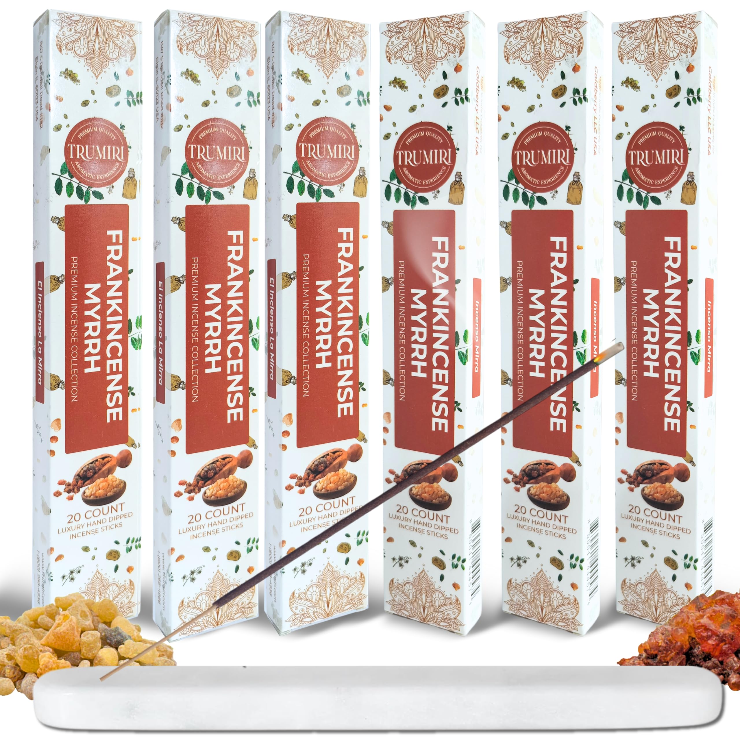 Cannabis Scented Incense Sticks - Total 40 Insence-Sticks - Dual Pack of 20 Insense - Inciensos - Inscents - Natural Non Toxic Ingredients - Incents - Incence - Inscense - Insents